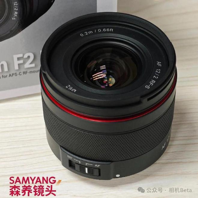 持！森养AF 12mm F2镜头凯时尊龙最新网站RF卡口！红圈加(图2)